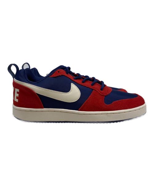 NIKE（ナイキ）NIKE (ナイキ) BOROUGH LOW PRM ネイビー×レッド サイズ:25.5ｃｍの古着・服飾アイテム