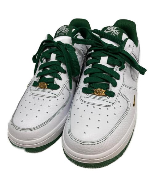 NIKE（ナイキ）NIKE (ナイキ) WMNS AIR FORCE 1 ホワイト×グリーン サイズ:25.5ｃｍ 未使用品の古着・服飾アイテム