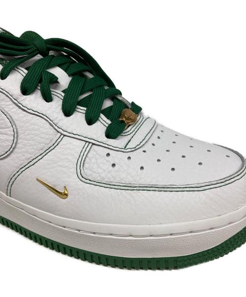NIKE（ナイキ）NIKE (ナイキ) WMNS AIR FORCE 1 ホワイト×グリーン サイズ:25.5ｃｍ 未使用品の古着・服飾アイテム