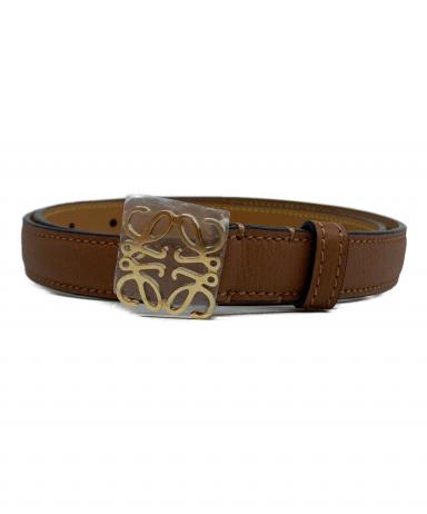 中古・古着通販】LOEWE (ロエベ) アナグラム ベルト ブラウン サイズ