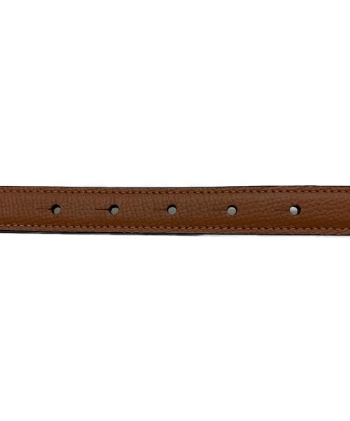 LOEWE（ロエベ）LOEWE (ロエベ) アナグラム ベルト ブラウン サイズ: 75/30の古着・服飾アイテム