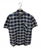 nonnativeノンネイティブ）の古着「DWELLER B.D. SHIRT S/S RELAXED FIT」｜ネイビー