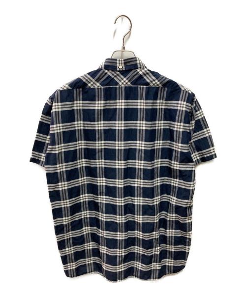 nonnative（ノンネイティブ）nonnative (ノンネイティブ) DWELLER B.D. SHIRT S/S RELAXED FIT ネイビー サイズ:1の古着・服飾アイテム