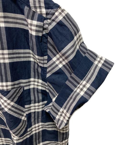 nonnative（ノンネイティブ）nonnative (ノンネイティブ) DWELLER B.D. SHIRT S/S RELAXED FIT ネイビー サイズ:1の古着・服飾アイテム