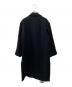 CULLNI (クルニ) Lamb Wool Melton Tie Locken Long Chester Coat ブラック：25000円