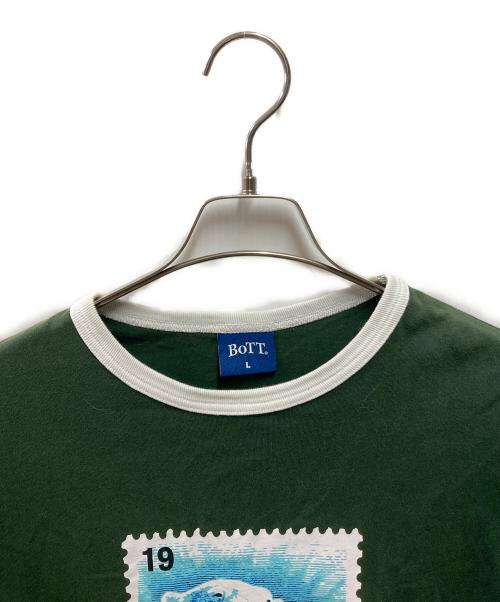 BoTT（ボット）BoTT (ボット) Tシャツ グリーン サイズ:Ｌの古着・服飾アイテム