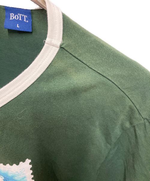 BoTT（ボット）BoTT (ボット) Tシャツ グリーン サイズ:Ｌの古着・服飾アイテム