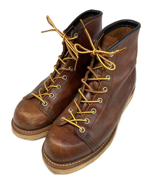 RED WING（レッドウィング）RED WING (レッドウィング) モンキーブーツ ブラウン サイズ:7の古着・服飾アイテム