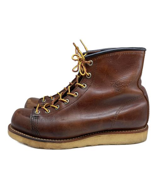 RED WING（レッドウィング）RED WING (レッドウィング) モンキーブーツ ブラウン サイズ:7の古着・服飾アイテム