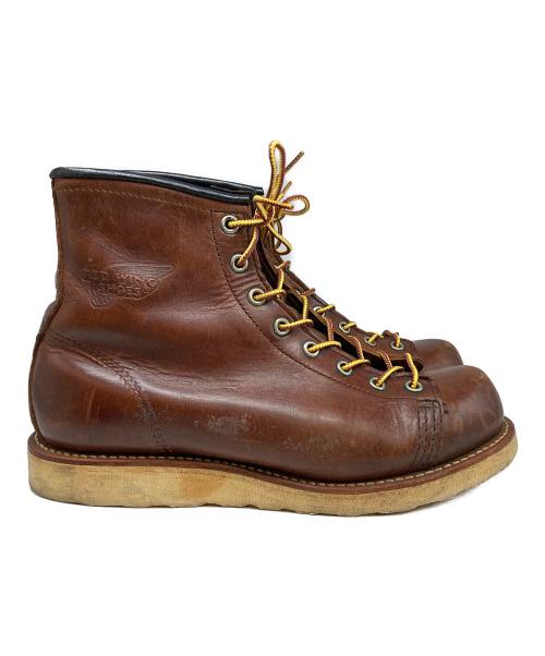 RED WING（レッドウィング）RED WING (レッドウィング) モンキーブーツ ブラウン サイズ:7の古着・服飾アイテム