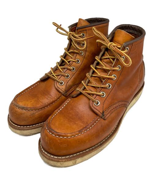 RED WING（レッドウィング）RED WING (レッドウィング) 6 inch Classic Moc Boots ブラウン サイズ:25cmの古着・服飾アイテム