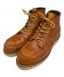 RED WING（レッドウィング）の古着「6 inch Classic Moc Boots」｜ブラウン