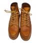 中古・古着 RED WING (レッドウィング) 6 inch Classic Moc Boots ブラウン サイズ:25cm：12000円