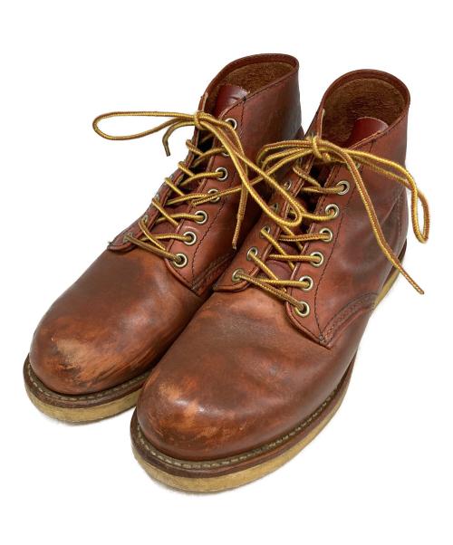 RED WING（レッドウィング）RED WING (レッドウィング) 6-inch Classic Roundブーツ ブラウン サイズ:ＵＳ７の古着・服飾アイテム