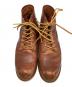 中古・古着 RED WING (レッドウィング) 6-inch Classic Roundブーツ ブラウン サイズ:ＵＳ７：12000円
