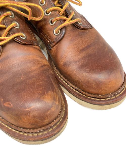 RED WING（レッドウィング）RED WING (レッドウィング) WORK OXFORD Round toe シューズ ブラウン サイズ:25cmの古着・服飾アイテム