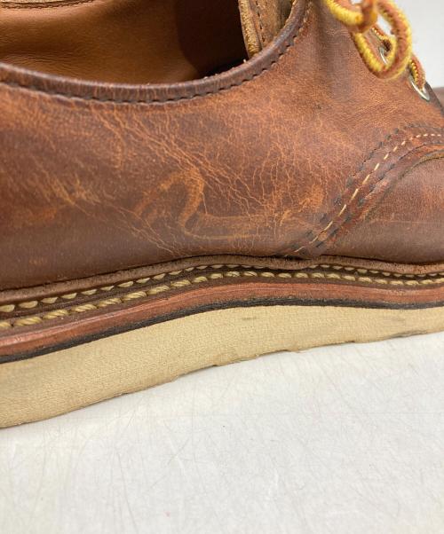 RED WING（レッドウィング）RED WING (レッドウィング) WORK OXFORD Round toe シューズ ブラウン サイズ:25cmの古着・服飾アイテム