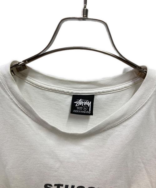 stussy（ステューシー）stussy (ステューシー) S64 PIGMENT DYED TEE ホワイト サイズ:Lの古着・服飾アイテム