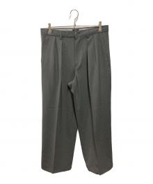 BEAMS（ビームス）の古着「Wide Slacks」｜グレー