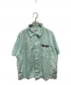 WEIRDOウィアード）の古着「シャツ」｜グリーン