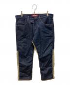 COMME des GARCONS JUNYA WATANABE MAN×LEVI'Sコム デ ギャルソン ジュンヤ ワタナベ マン×リーバイス）の古着「再構築デニムパンツ」｜インディゴ