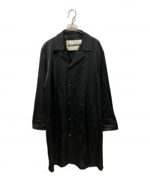 JIL SANDER（ジルサンダー）の古着「20SS ライトステンカラーコート」｜ブラック