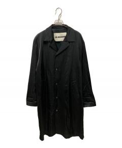 中古・古着通販】PRADA (プラダ) ステンカラーコート ネイビー サイズ