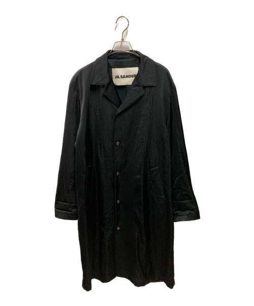 JIL SANDER（ジルサンダー）JIL SANDER (ジルサンダー) 20SS ライトステンカラーコート ブラック サイズ:48の古着・服飾アイテム