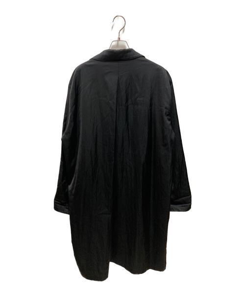 JIL SANDER（ジルサンダー）JIL SANDER (ジルサンダー) 20SS ライトステンカラーコート ブラック サイズ:48の古着・服飾アイテム