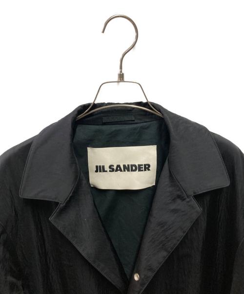JIL SANDER（ジルサンダー）JIL SANDER (ジルサンダー) 20SS ライトステンカラーコート ブラック サイズ:48の古着・服飾アイテム