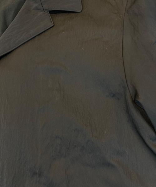 JIL SANDER（ジルサンダー）JIL SANDER (ジルサンダー) 20SS ライトステンカラーコート ブラック サイズ:48の古着・服飾アイテム
