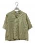 MHL（エムエイチエル）の古着「COTTON RAMIE POPLIN SS SHIRT」｜グリーン
