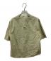 MHL (エムエイチエル) COTTON RAMIE POPLIN SS SHIRT グリーン サイズ:1：7000円