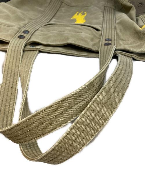 POLO RALPH LAUREN（ポロ・ラルフローレン）POLO RALPH LAUREN (ポロ・ラルフローレン) ビッグポニートートバッグ グリーンの古着・服飾アイテム