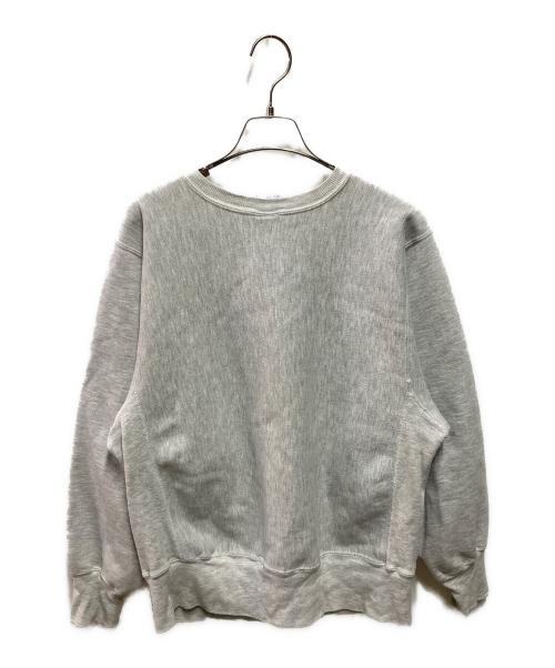 Champion REVERSE WEAVE（チャンピオン リバース ウィーブ）Champion REVERSE WEAVE (チャンピオン リバース ウィーブ) 90sワッペンスウェット グレー サイズ:Mの古着・服飾アイテム