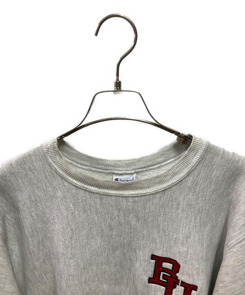 Champion REVERSE WEAVE（チャンピオン リバース ウィーブ）Champion REVERSE WEAVE (チャンピオン リバース ウィーブ) 90sワッペンスウェット グレー サイズ:Mの古着・服飾アイテム