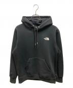 THE NORTH FACEザ ノース フェイス）の古着「Back Square Logo Hoodie」｜ブラック