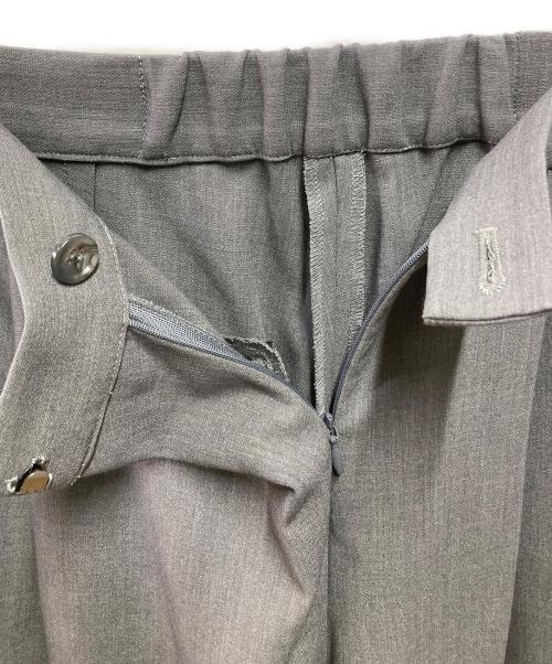 SOEJU（ソージュ）SOEJU (ソージュ) ウールライクタックパンツ グレー サイズ:XLの古着・服飾アイテム
