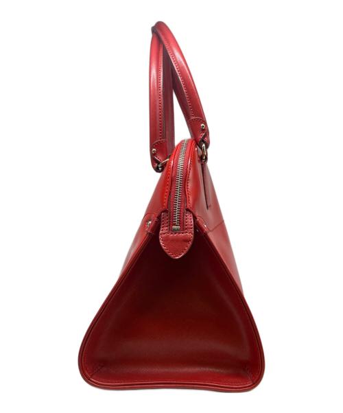 Salvatore Ferragamo（サルヴァトーレ フェラガモ）Salvatore Ferragamo (サルヴァトーレ フェラガモ) ガンチーニトートバッグ レッドの古着・服飾アイテム