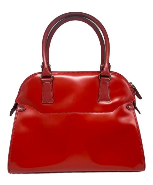 Salvatore Ferragamo（サルヴァトーレ フェラガモ）Salvatore Ferragamo (サルヴァトーレ フェラガモ) ガンチーニトートバッグ レッドの古着・服飾アイテム