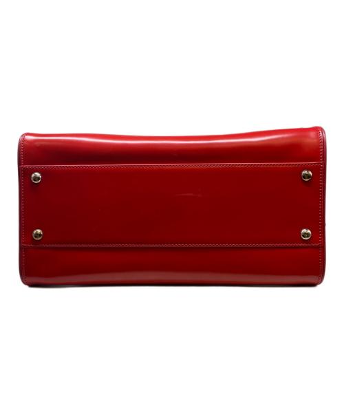 Salvatore Ferragamo（サルヴァトーレ フェラガモ）Salvatore Ferragamo (サルヴァトーレ フェラガモ) ガンチーニトートバッグ レッドの古着・服飾アイテム