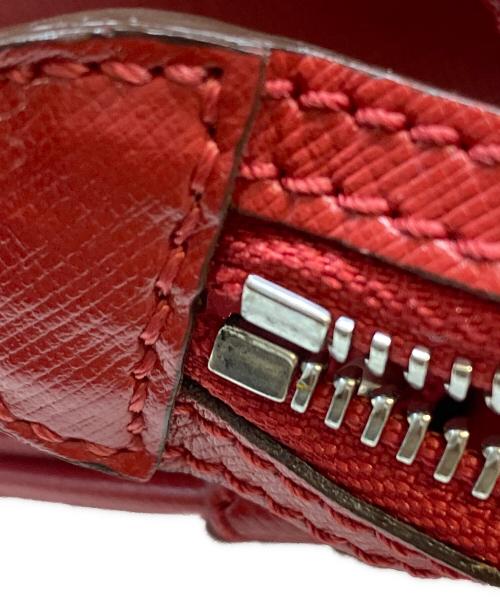 Salvatore Ferragamo（サルヴァトーレ フェラガモ）Salvatore Ferragamo (サルヴァトーレ フェラガモ) ガンチーニトートバッグ レッドの古着・服飾アイテム