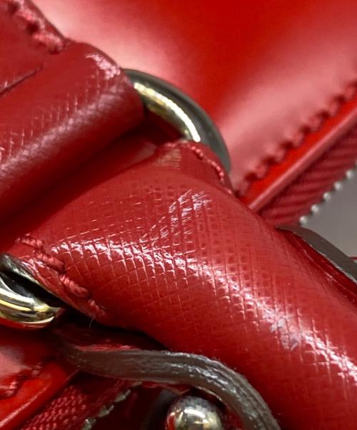 Salvatore Ferragamo（サルヴァトーレ フェラガモ）Salvatore Ferragamo (サルヴァトーレ フェラガモ) ガンチーニトートバッグ レッドの古着・服飾アイテム