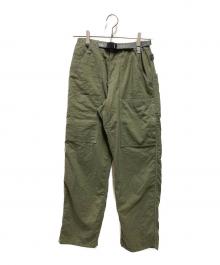 GRAMICCI×and wander（グラミチ×アンドワンダー）の古着「Nylon EQT Pants」｜グリーン