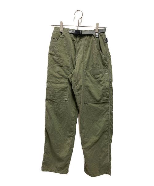 GRAMICCI（グラミチ）GRAMICCI (グラミチ) and wander (アンドワンダー) Nylon EQT Pants グリーン サイズ:ｓの古着・服飾アイテム