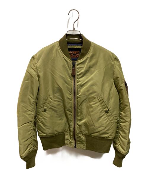 UNITED CARR（ユナイテッドカー）UNITED CARR (ユナイテッドカー) MA-1ジャケット グリーン サイズ:Ｓの古着・服飾アイテム