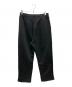 6PM+ (6PM+) OPEN LEG JOGGER ブラック サイズ:L 未使用品：8000円