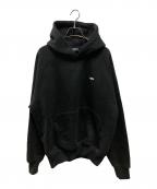 6PM+6PM+）の古着「HOODIE」｜ブラック