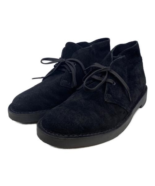 Collection by CLARKS（コレクション バイ クラークス）Collection by CLARKS (コレクション バイ クラークス) スウェードチャッカブーツ ブラック サイズ:26.5の古着・服飾アイテム