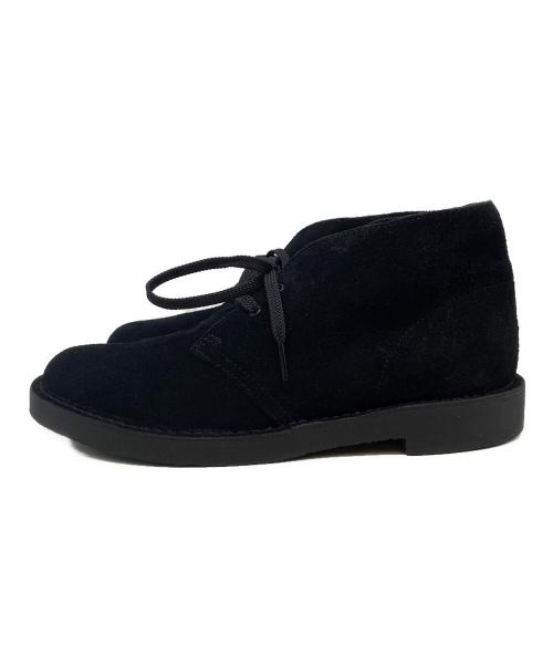 Collection by CLARKS（コレクション バイ クラークス）Collection by CLARKS (コレクション バイ クラークス) スウェードチャッカブーツ ブラック サイズ:26.5の古着・服飾アイテム